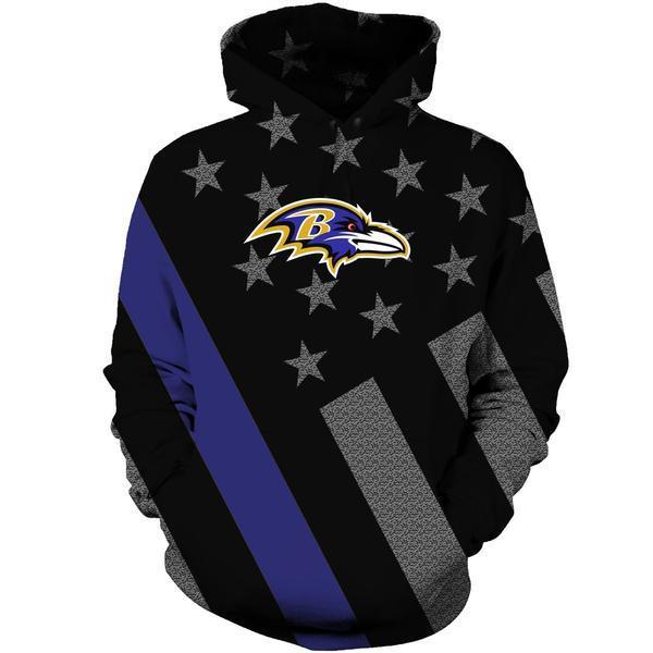 RAVENS 3D HOODIE UNIQUE 09