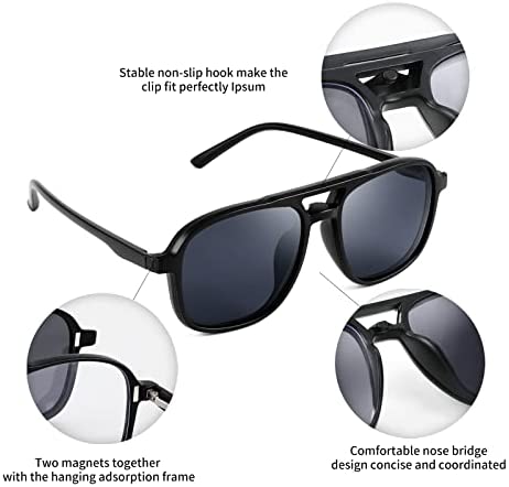 🔥Replaceable lens🔥6 -in -1 Sunglasses