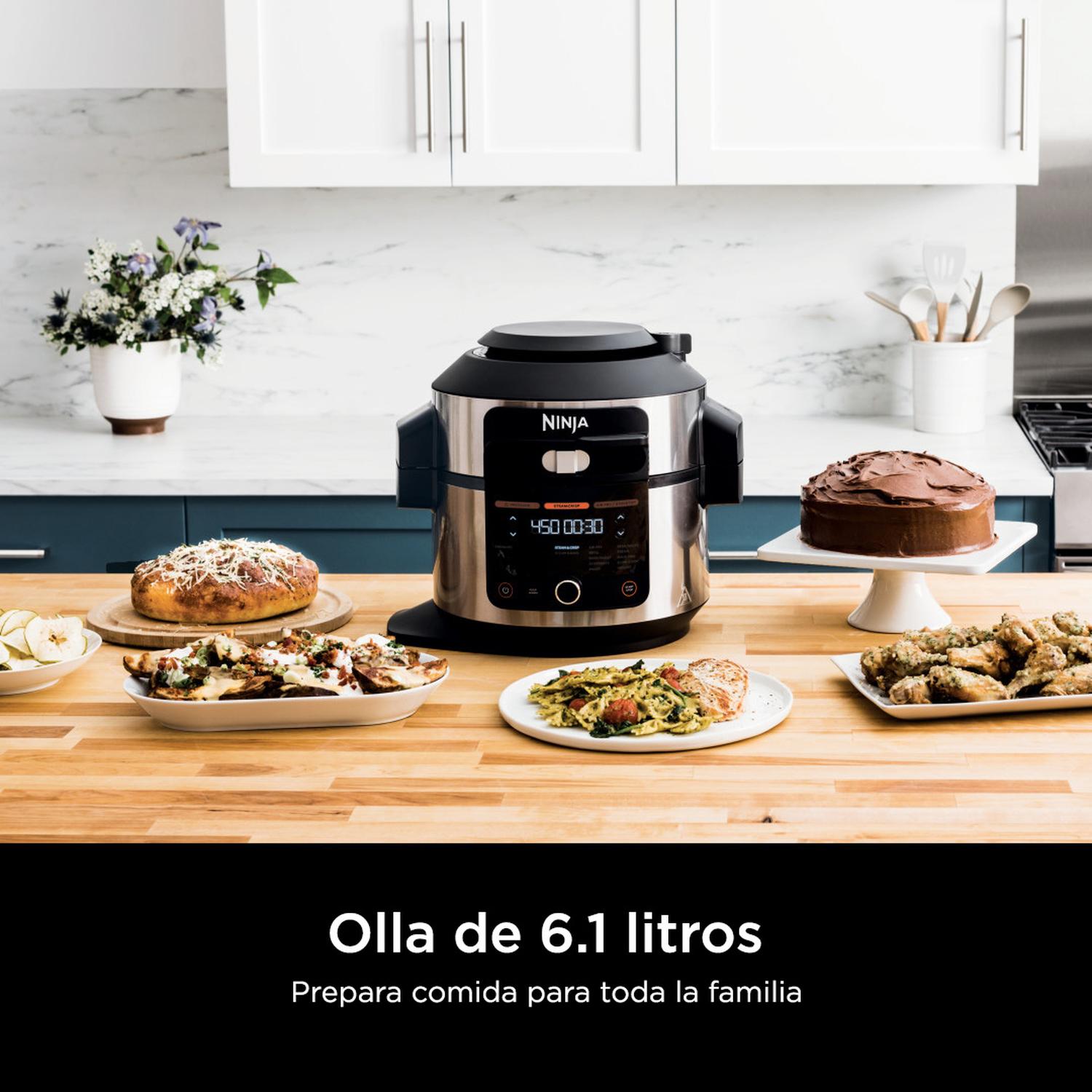 Promoción del último día-Olla de presión con Air Fryer Foodi SmartLid 14 en 1 de 6.1 L