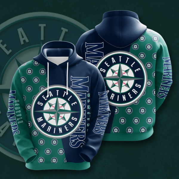 SEATTLE MARINERS 3D HOODIES SM012