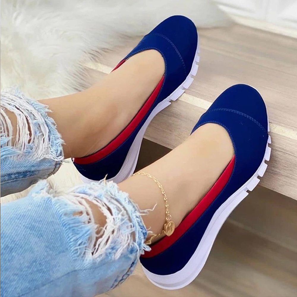 Castillotigo™ Primavera y verano nuevos zapatos sin cordones de color sólido