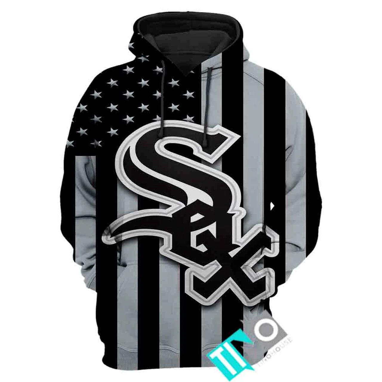 CHICAGO WHITE SOX 3D CASUAL HOODIE 103
