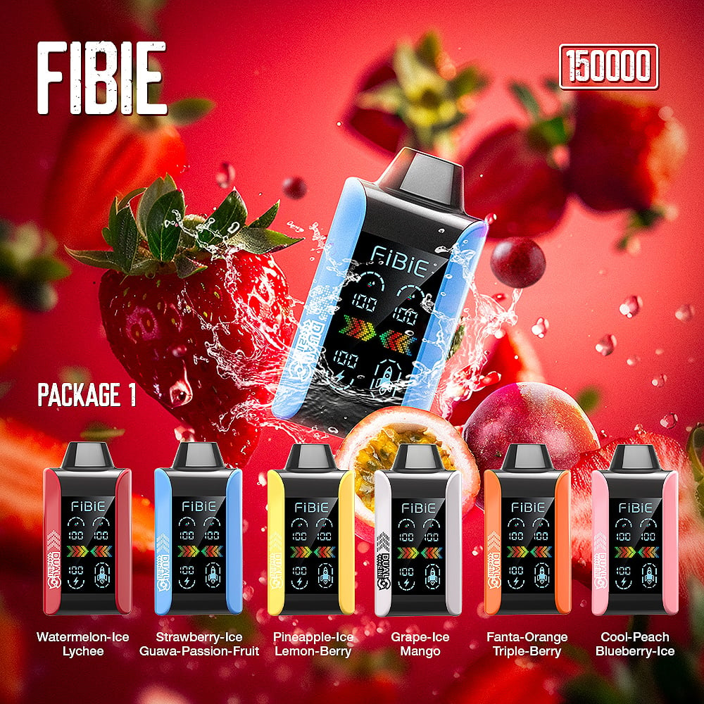 🎉6 Flavors Collection🎉FIBIE 15000 Dual Flavors