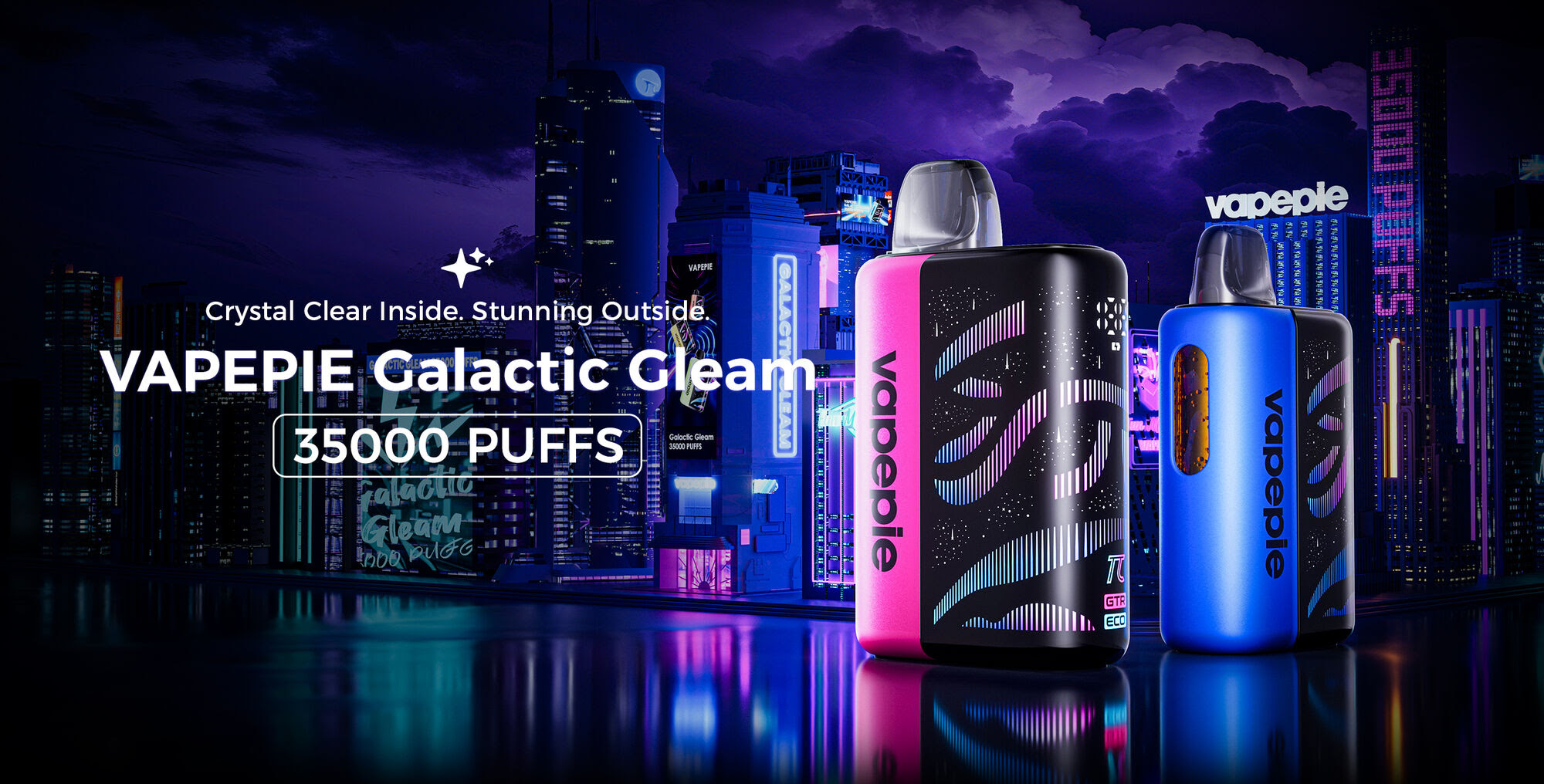 VAPEPIE Galactic Gleam &ndash; 35,000 Puffs