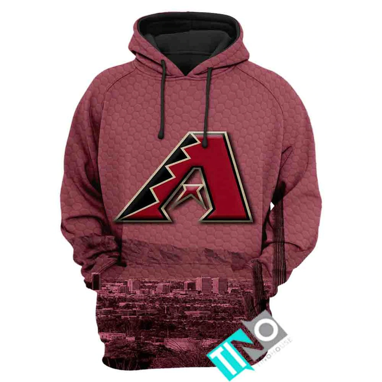 ARIZONA DIAMONDBACKS 3D HOODIES AD012