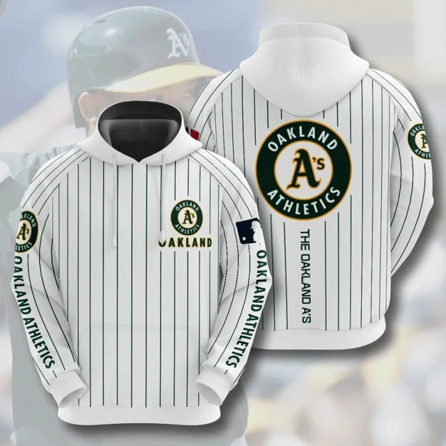 OAKLAND ATHLETICS 3D HOODIES OA004