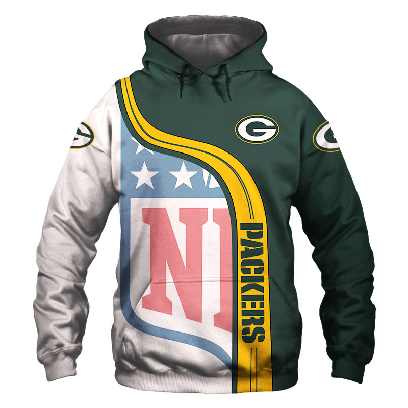 GREEN BAY PACKERS 3D HOODIE GGBBPP001