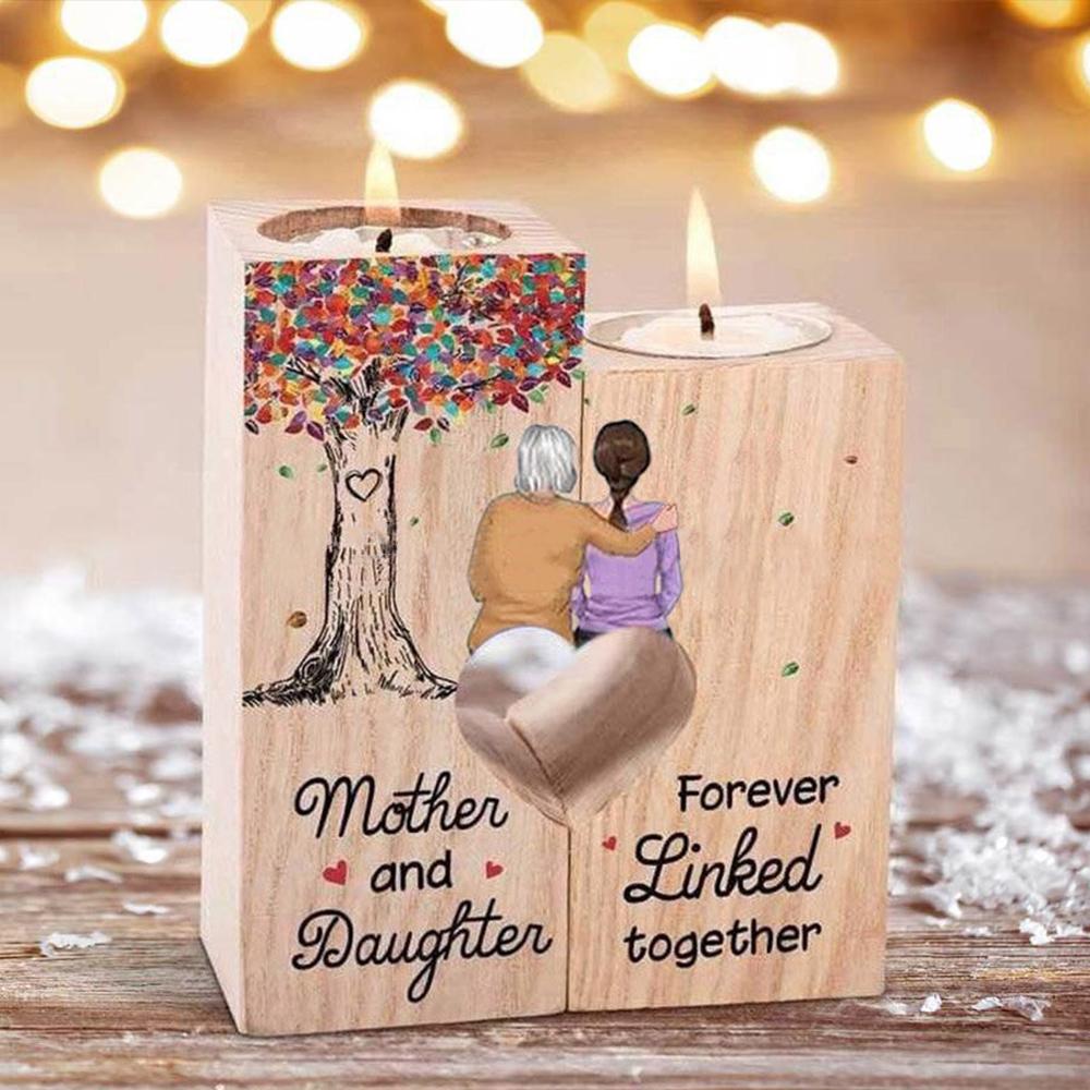 Higomore™ Creative Wooden Candlestick-Meaningful Gift For Your Loved Ones