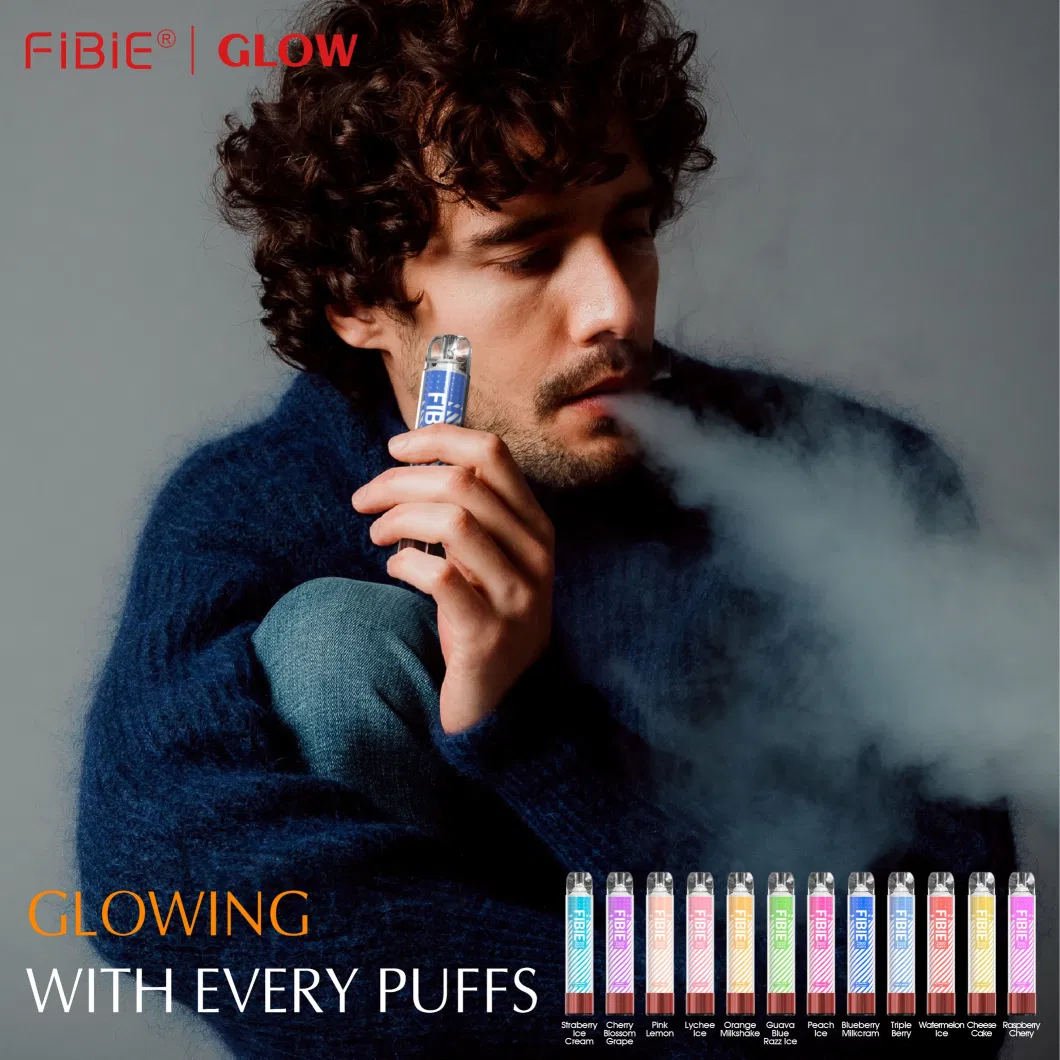 Fibie 2000 Glow With Every Puffs Disposable Vapor Wands - 12 FLAVORS