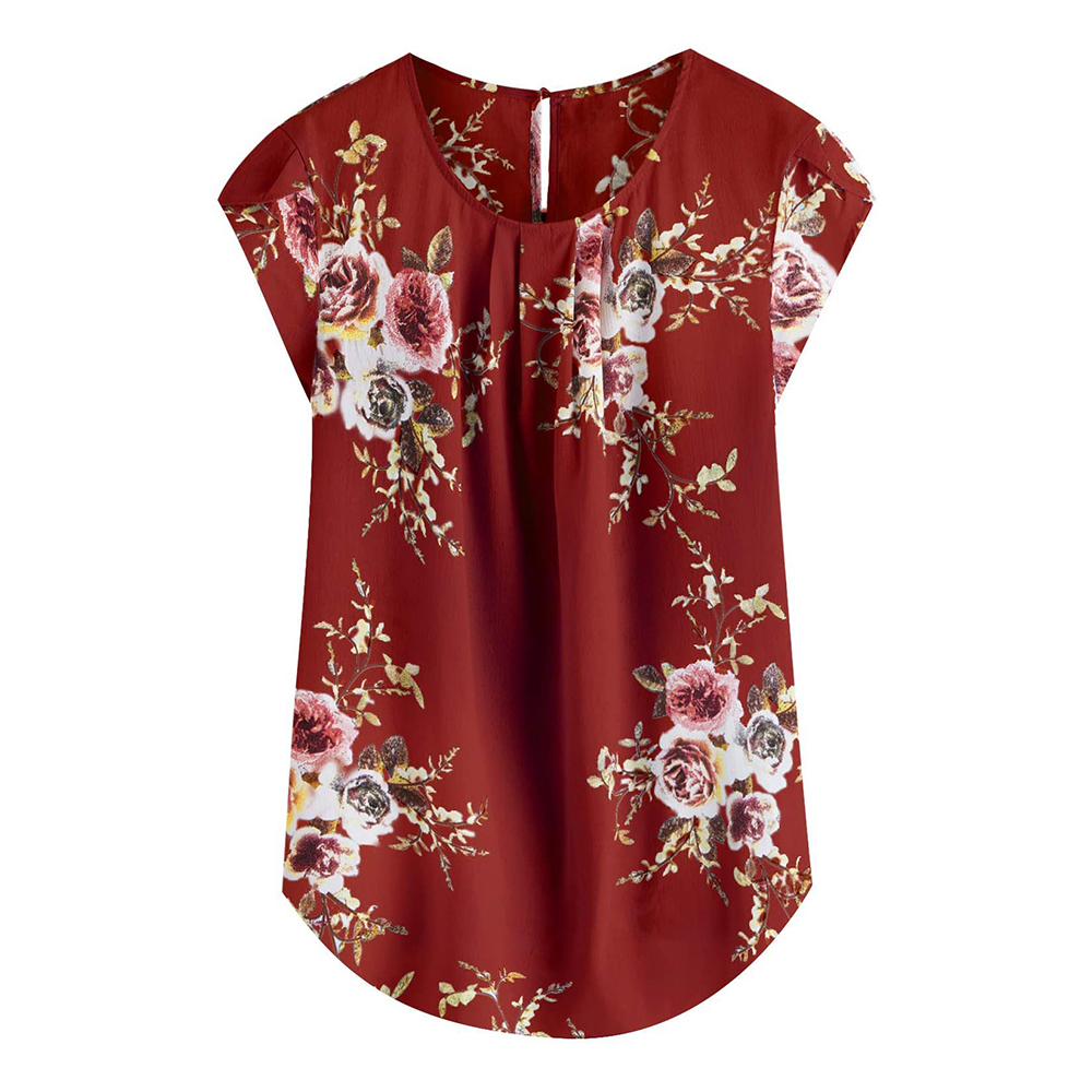 Castillotigo™ Camisa plisada floral