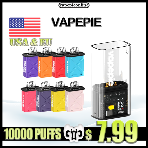 ✨NEW✨Vapepie Disposable Pod Kit 10000 Puffs🔄Switch pods and flavors anytime-anywhere🔄