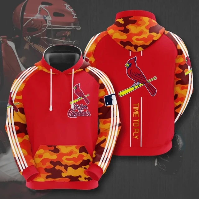 ST. LOUIS CARDINALS 3D HOODIES SL004