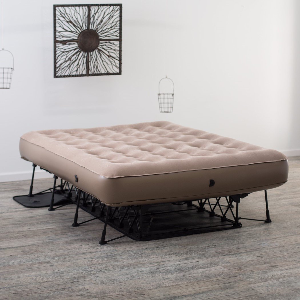 ⚡Descuento especia⚡ Cama hinchable portátil y de inflado rápido con support🛏️