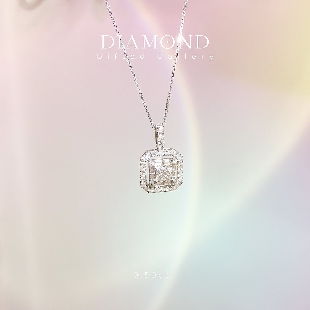 Sold＊0.50ct Diamond Necklace by Gifted Gallery