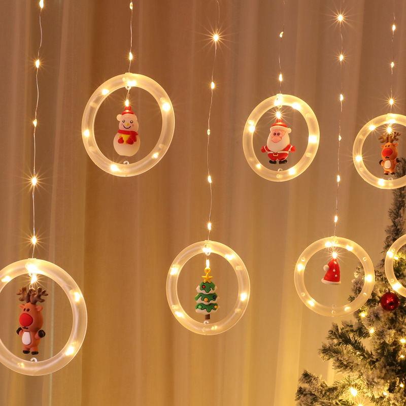 (Christmas Decoration-Save 50% OFF) LED wishing light string doll ball light