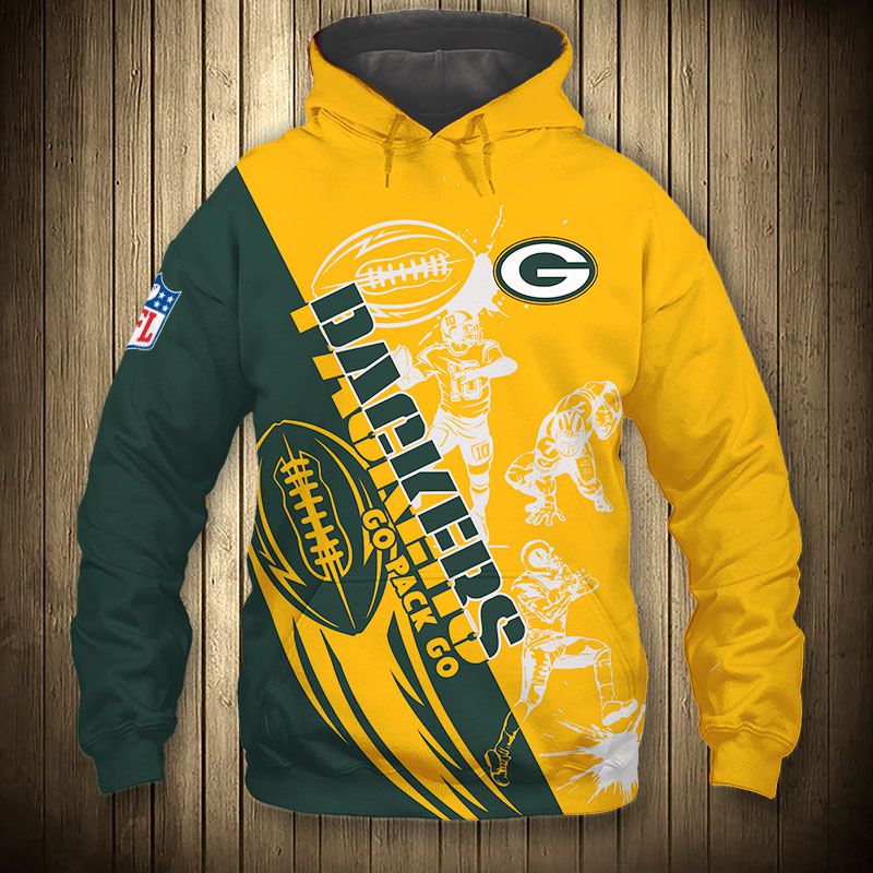 GREEN BAY PACKERS 3D HOODIE GGBBPP003