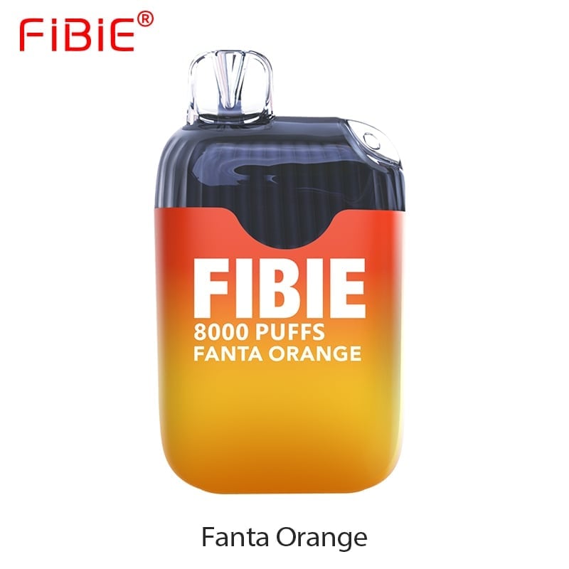 FIBIE 8000 Puffs Disposable Vapor Wands(8000 PUFFS) -  Fanta-Orange