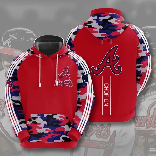 ATLANTA BRAVES 3D HOODIES AB004