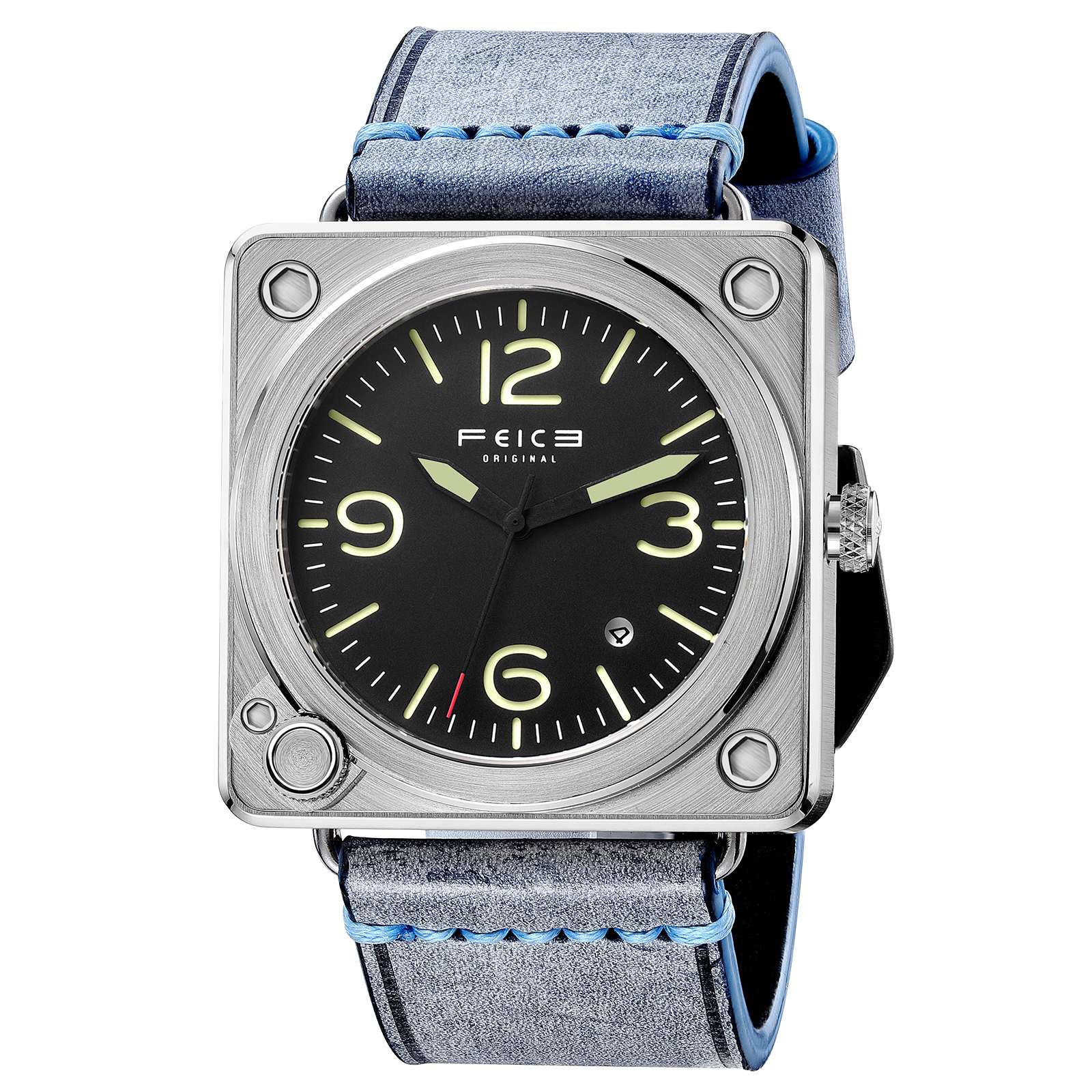 FM508 FEICE Square Automatic Watch