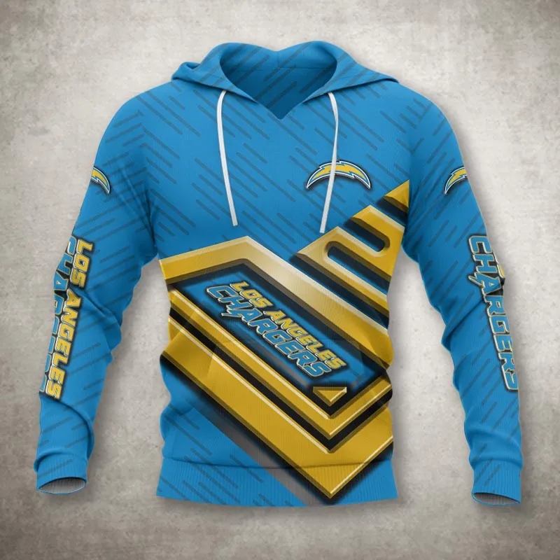 LOS ANGELES CHARGERS 3D HOODIE DK4389