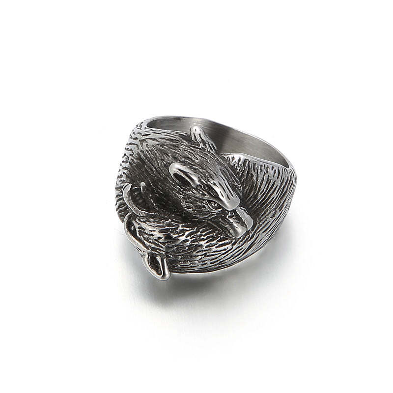 WOLF FIRE -RING - Butiq