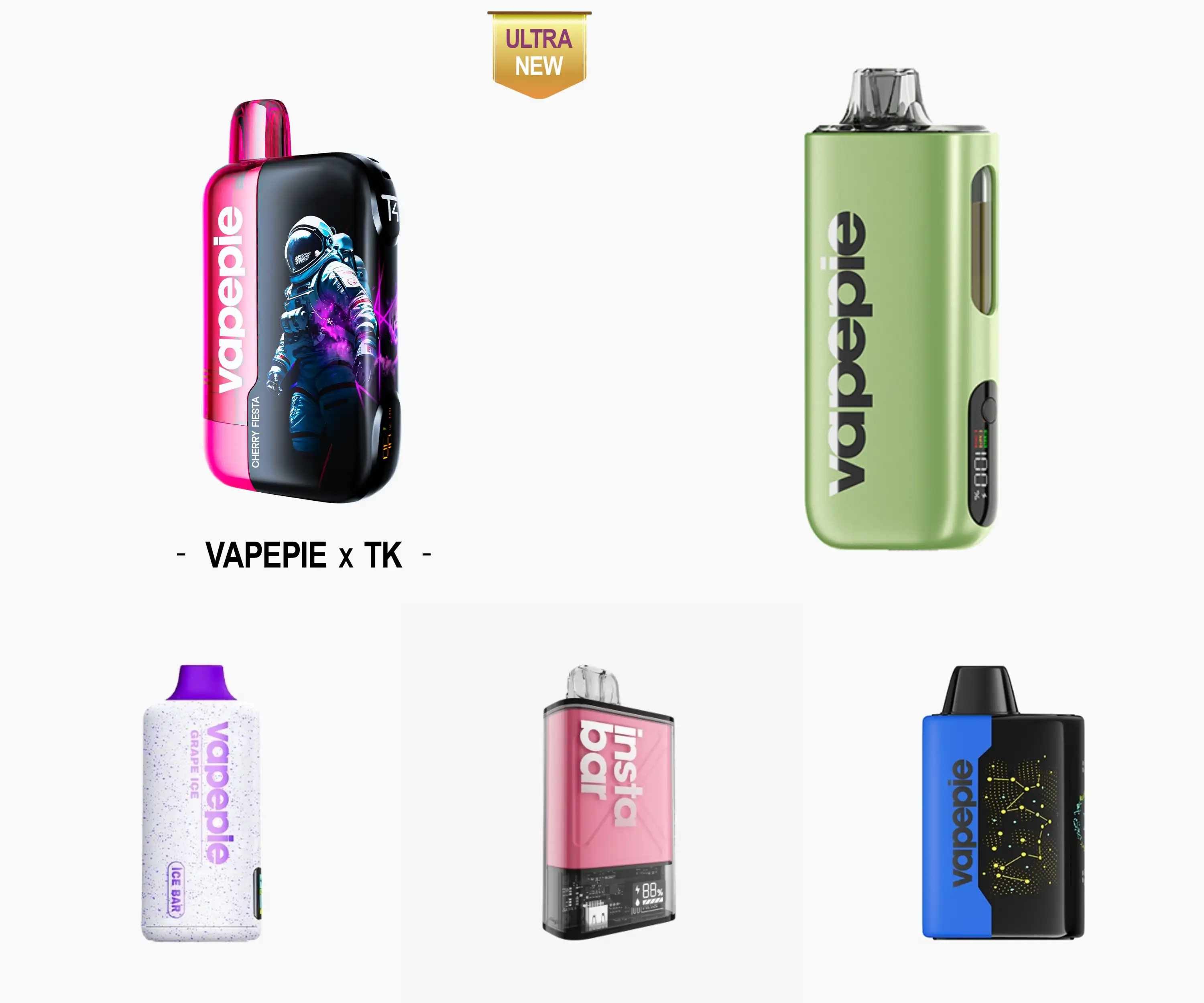 [10% OFF]VAPEPIE Melbourne Family Box – Mystery Vape Bundle【Exclusive Australian Melbourne Warehouse Deals】