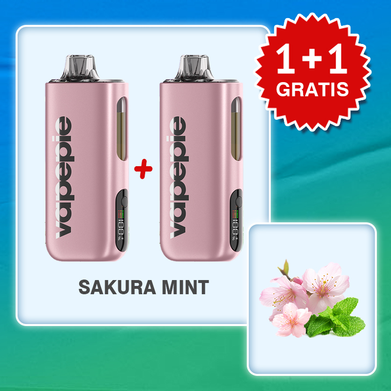 (2PCS) SAKURA MINT & VAPEPIE Max 40000 PUFFS