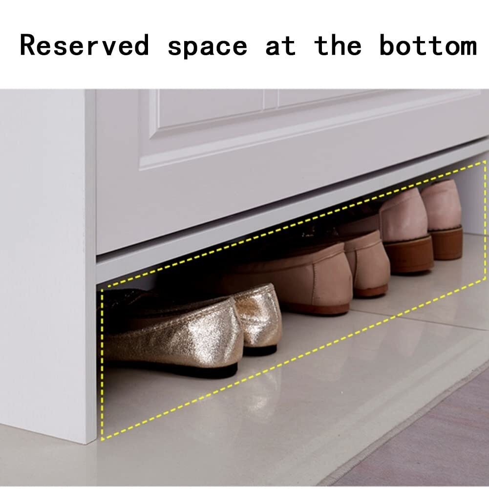 🎉Clearance sale for only $23.99🎉Space-Saving Secrets: Wall Hidden Shoe Cabinet - Conceal Your Shoes in Style! 🚪👠