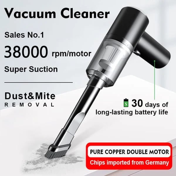 🔥Last Day Promotion 75% OFF - Wireless Handheld Car Vacuum Cleaner