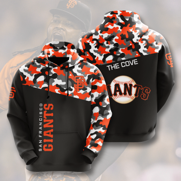 SAN FRANCISCO GIANTS 3D HOODIES SFG013