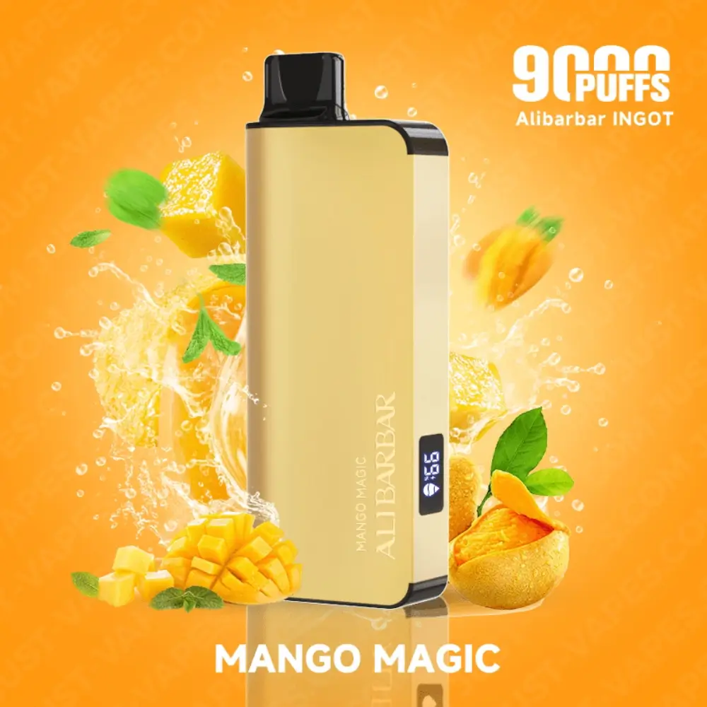 Mango Magic – Alibarbar INGOT 9000 Puffs
