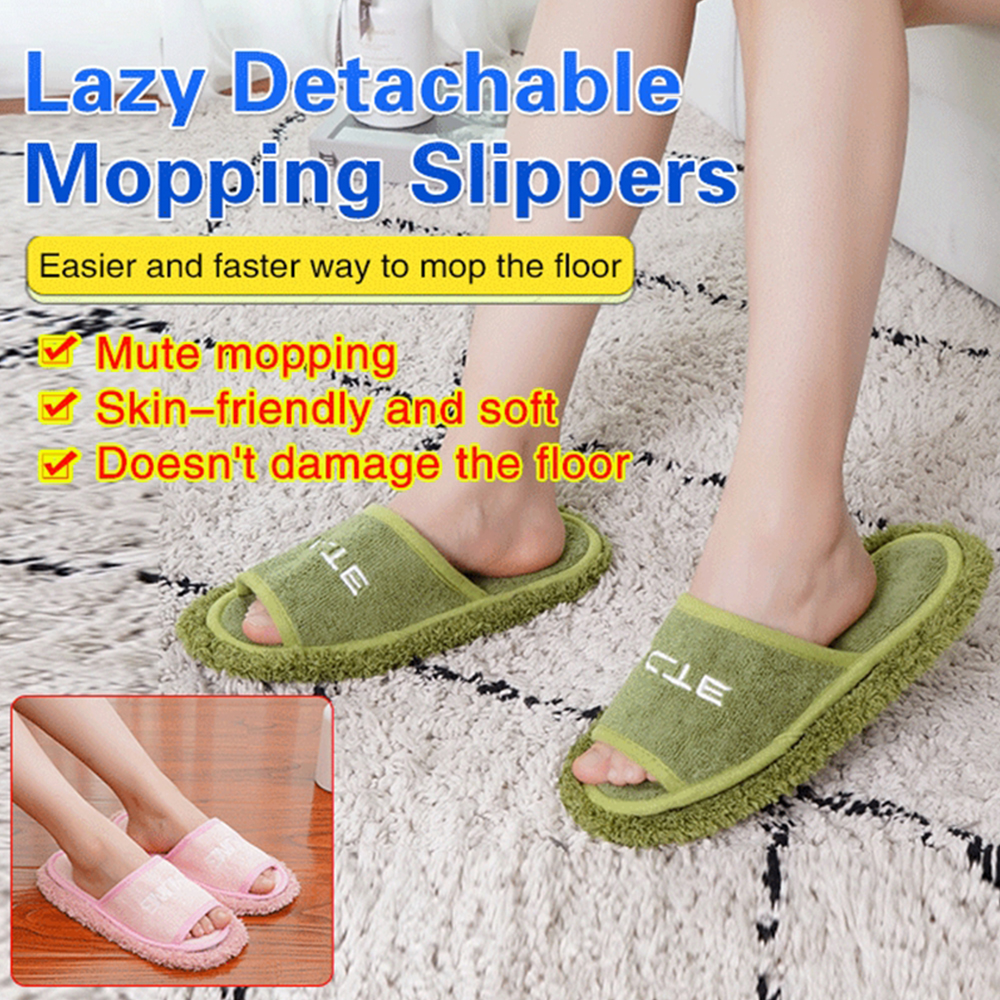 Higolot™ Detachable Mopping Slippers