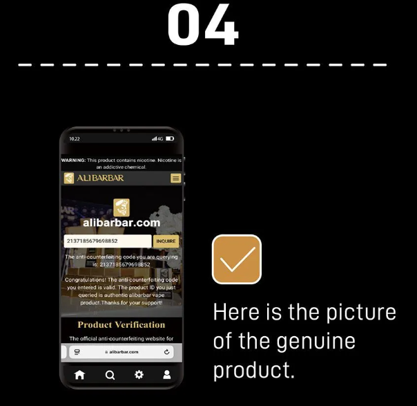 How to Verify the Authenticity of Alibarbar Vape