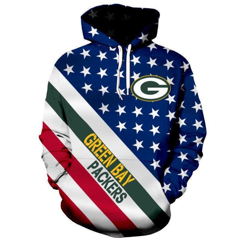 PACKERS 3D HOODIE FLAG