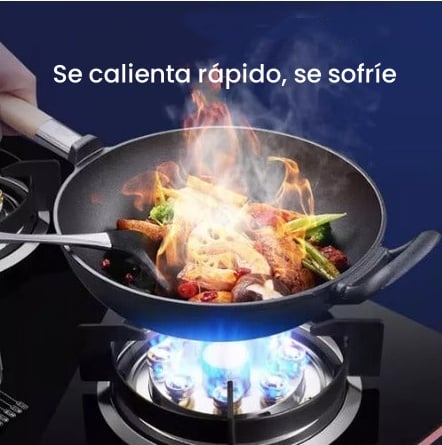 Horno de inducción de alta llama que ahorra energía