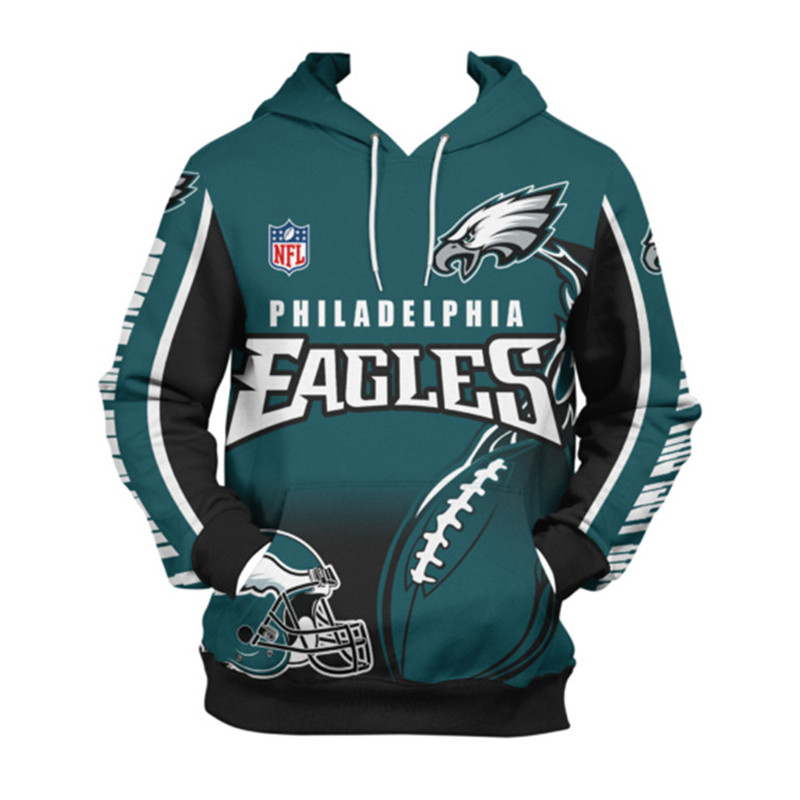 PHILADELPHIA EAGLES 3D HOODIE PPEE009