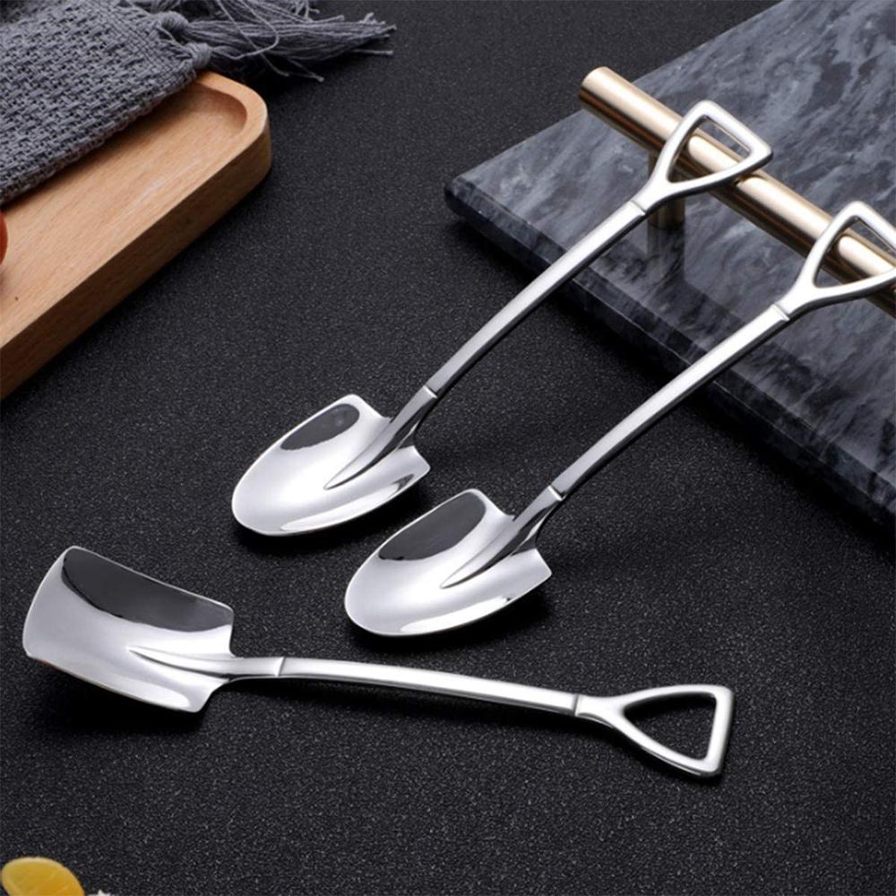 Higomore™ Funny Shovel Shaped Stainless Steel Spoons