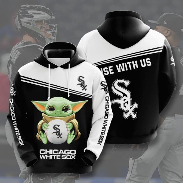 CHICAGO WHITE SOX 3D HOODIES CWS006