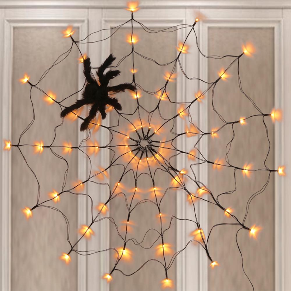 Higomore™ LED Halloween Spider Web Light