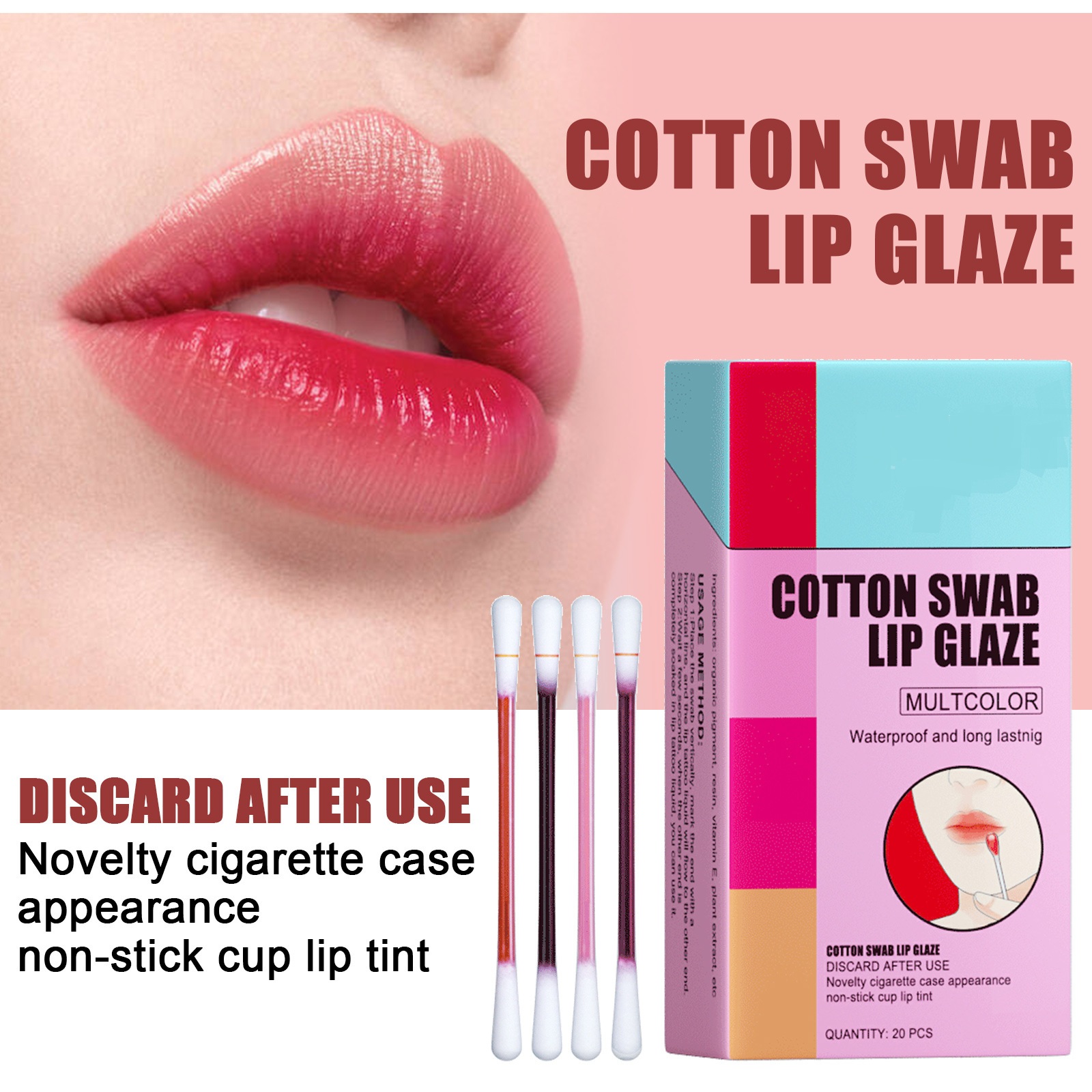 2022 NEW COTTON SWAB LIP GLAZE Aerosolry