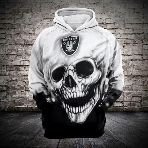 RAIDERS 3D HOODIE UNIQUE 125