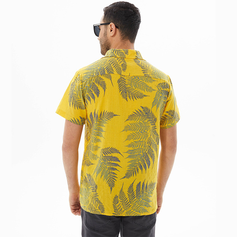 Castillotigo™ 2022 nuevas camisas de hoja de arce de playa sueltas informales para hombres