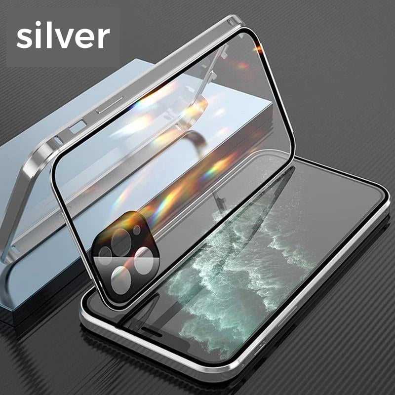 Anti-Snooping Tempered Glass Case for iphone