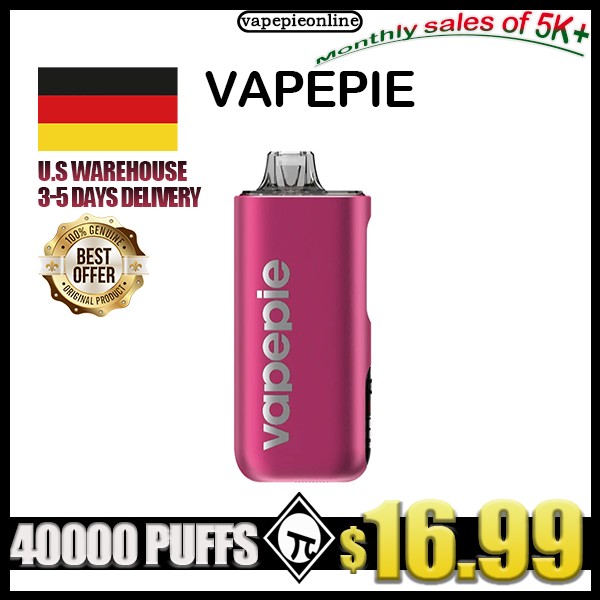 VAPEPIE MAX 40000 PUFFS 💨The biggest puffs ever💨-Europe