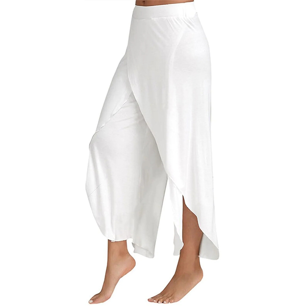Castillotigo™ Pantalones de yoga casuales de sarga en capas para mujer