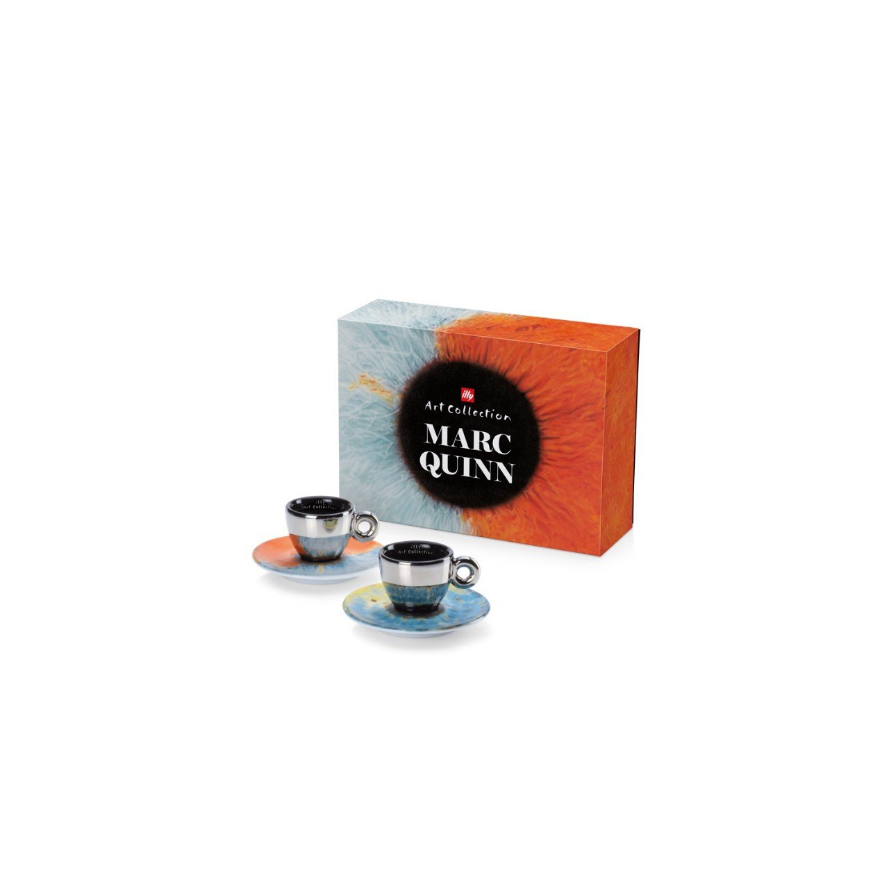 illy Art Collection Marc Quinn - Set of 2 Espresso Cups