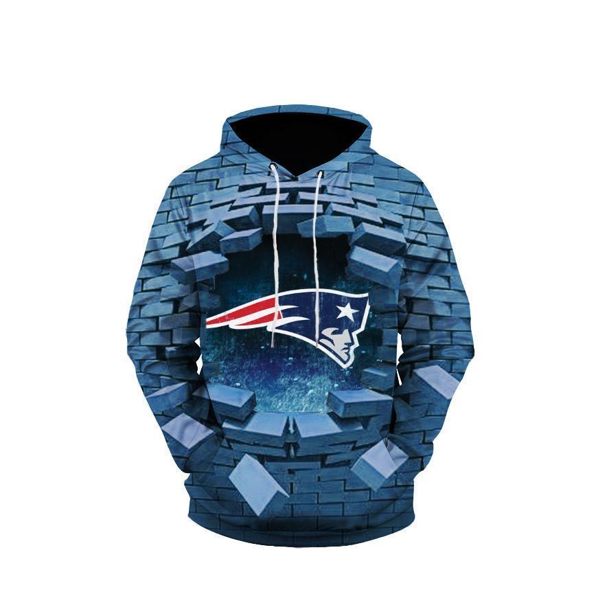 PATRIOTS  3D HOODIE 05