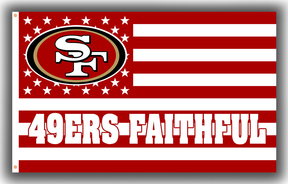 SAN FRANCISCO 49ERS FLAG 3×5 FT