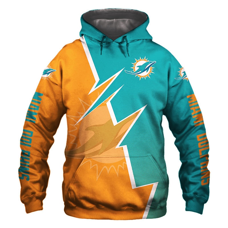 MIAMI DOLPHINS 3D HOODIE MMDD007