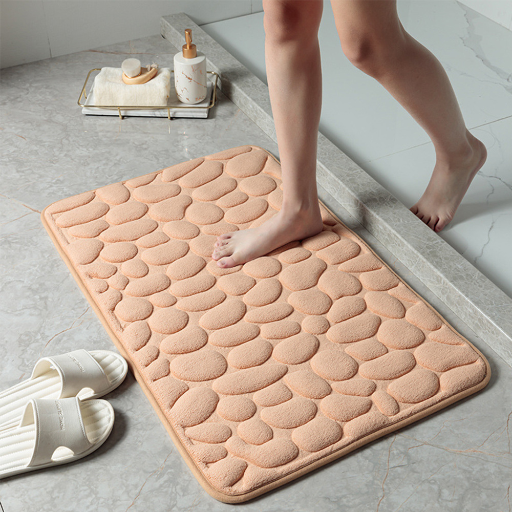 Castillotigo™ Alfombrilla antideslizante con relieve de guijarros
